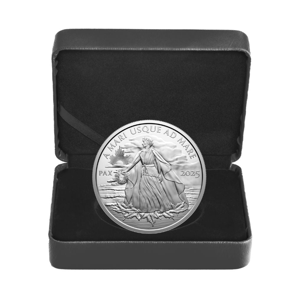 PEACE DOLLAR 5 Oz Silver Coin $50 Canada 2025