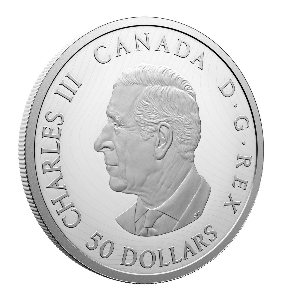 PEACE DOLLAR 5 Oz Silver Coin $50 Canada 2025