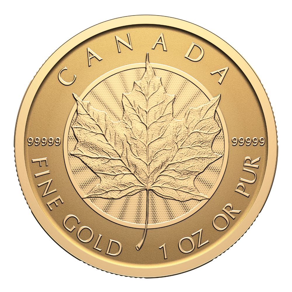 PUREST MAPLE LEAF 1 Oz Gold Coin $200 Canada 2025