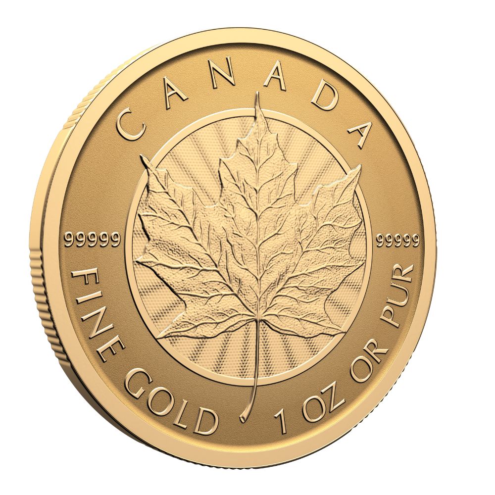 PUREST MAPLE LEAF 1 Oz Gold Coin $200 Canada 2025