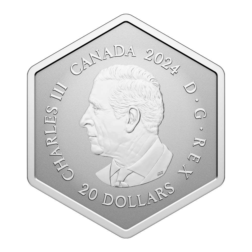 SNOWFLAKE Silver Coin $20 Canada 2024 - PARTHAVA COIN