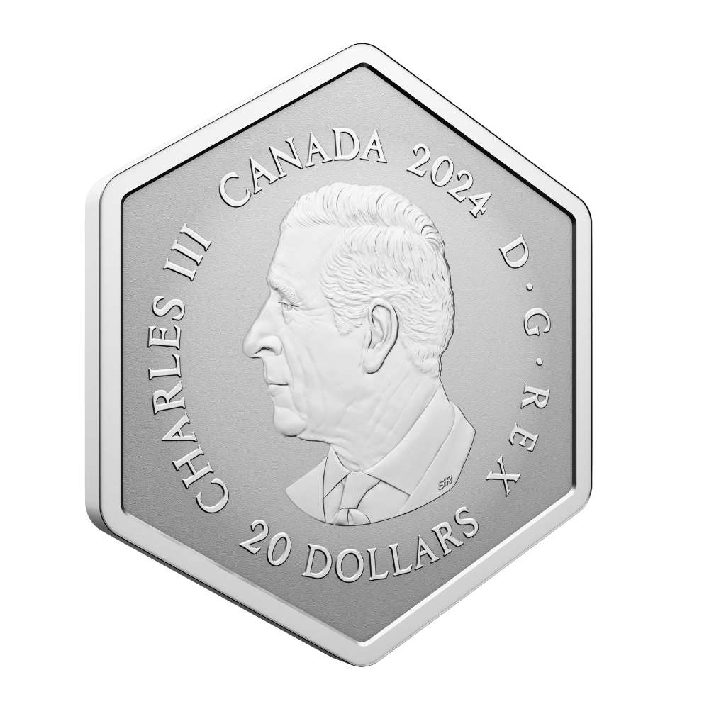 SNOWFLAKE Silver Coin $20 Canada 2024 - PARTHAVA COIN