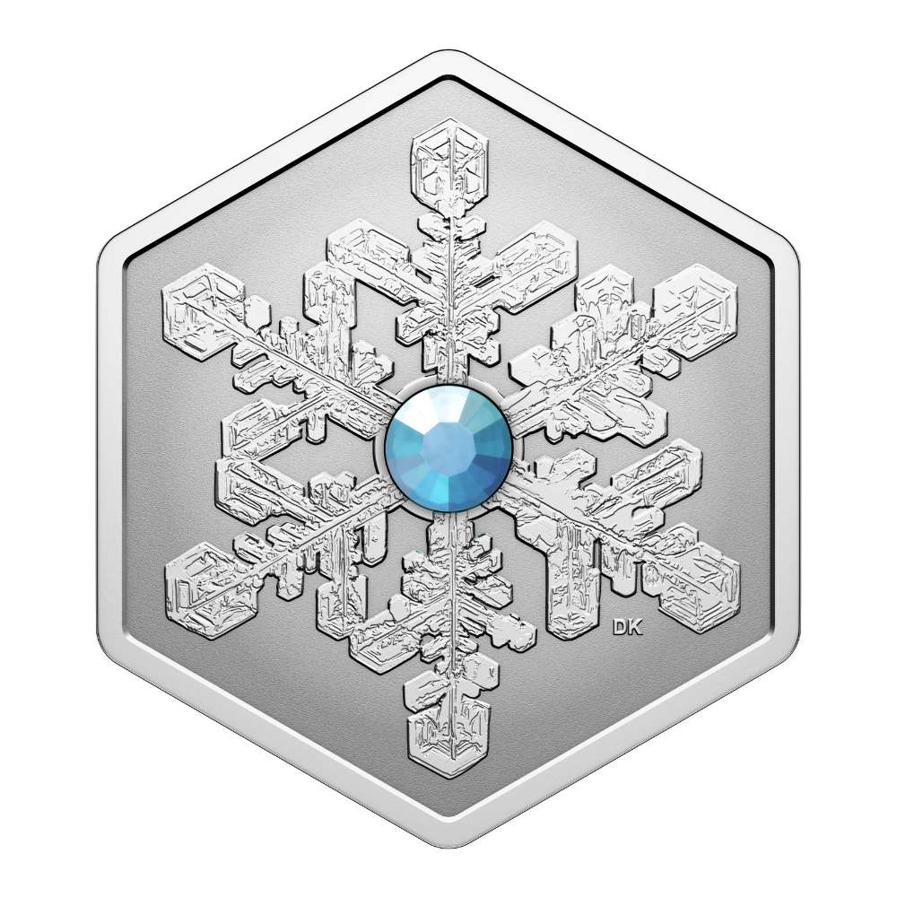 SNOWFLAKE Silver Coin $20 Canada 2024 - PARTHAVA COIN