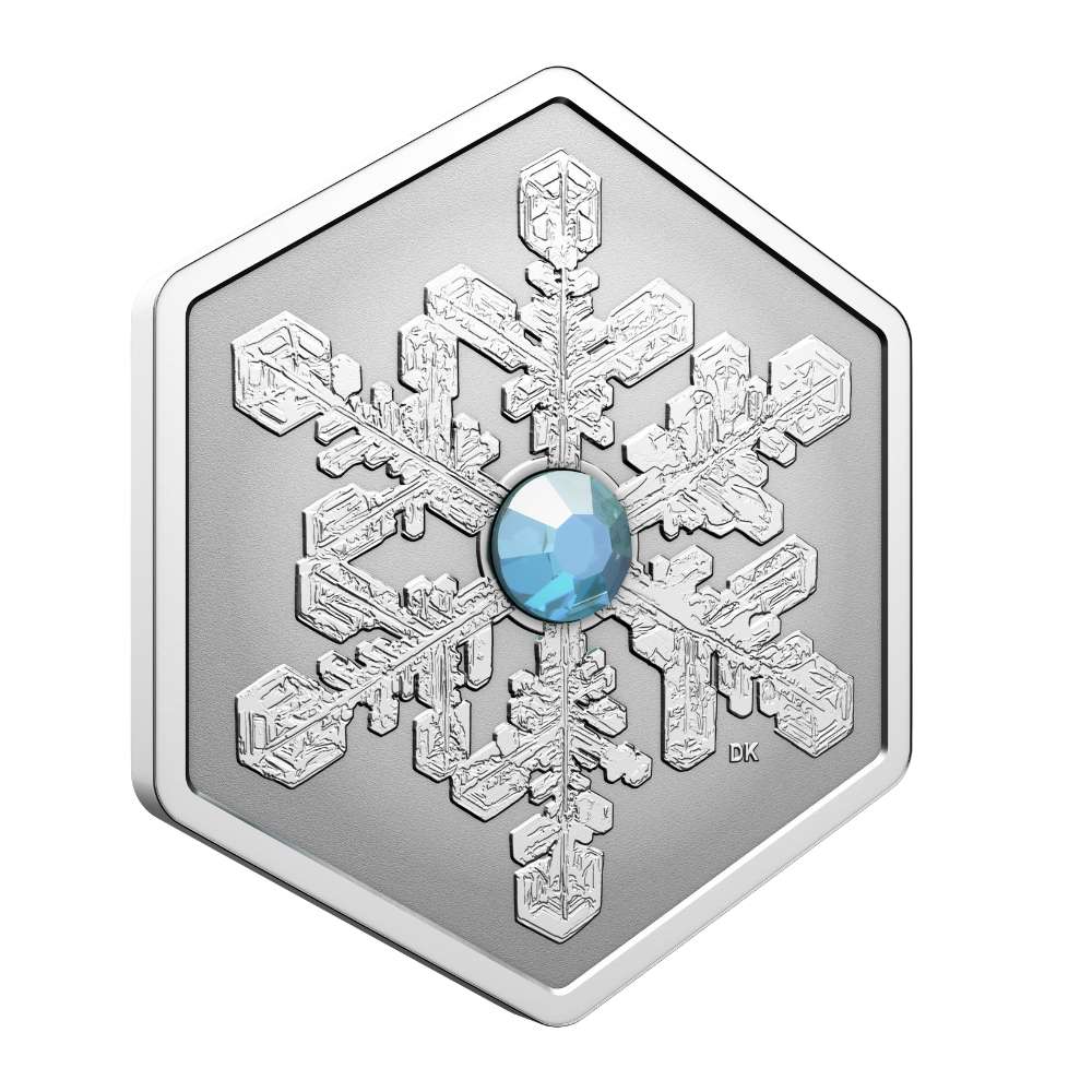 SNOWFLAKE Silver Coin $20 Canada 2024 - PARTHAVA COIN