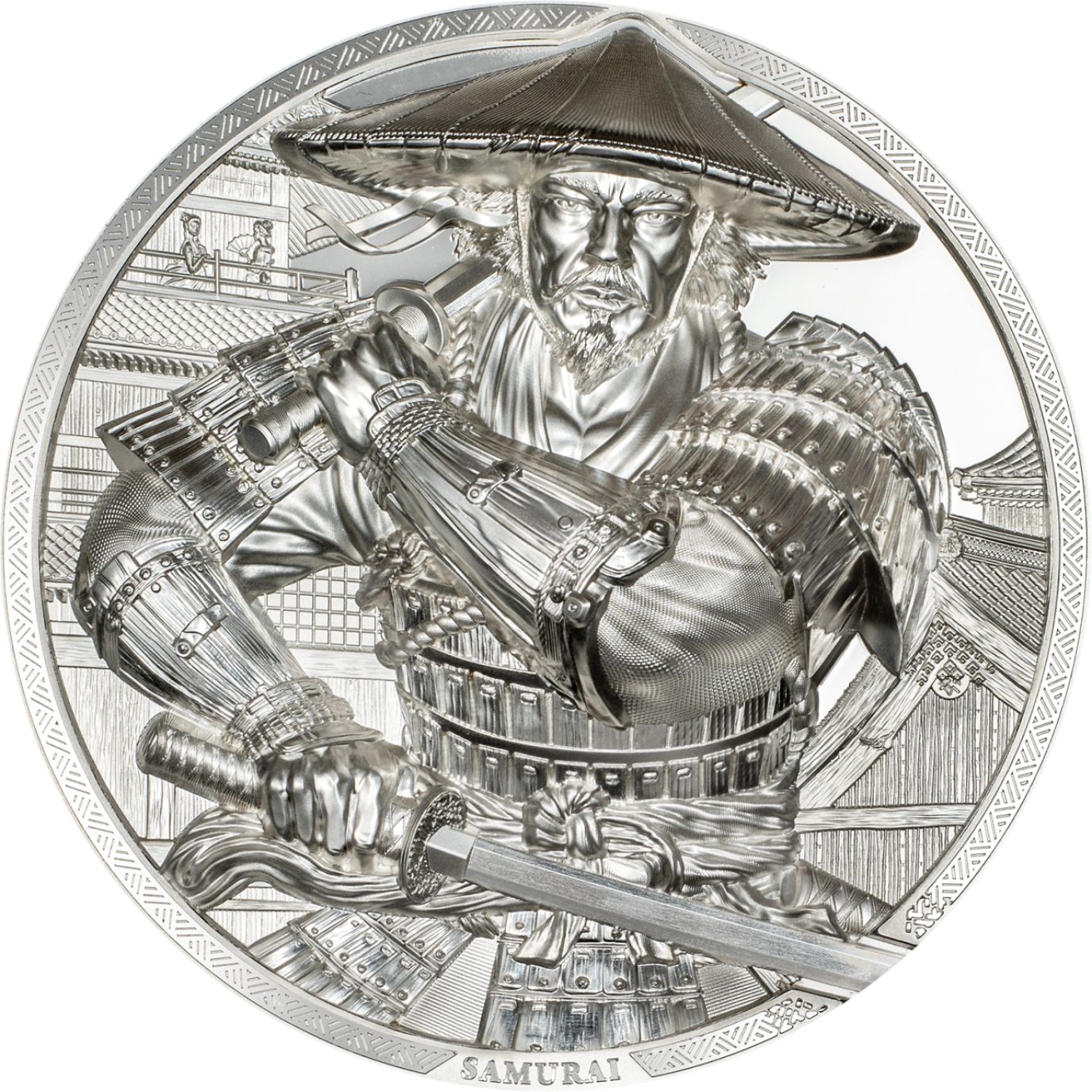 Samurai 5 Oz Silver Coin 2025 - PARTHAVA COIN