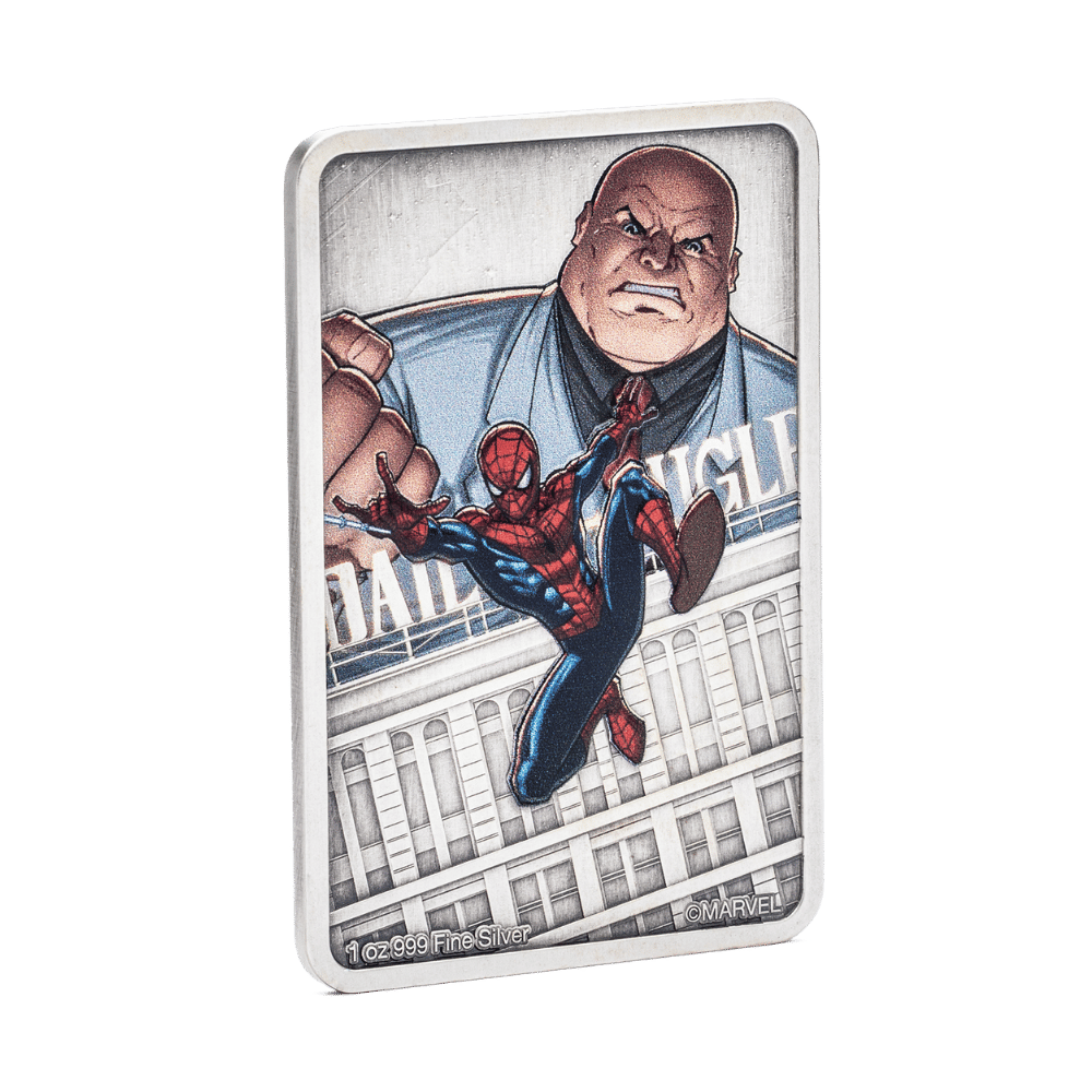 KINGPIN Spiderman Villains 1 Oz Silver Coin $2 Niue 2024 - PARTHAVA COIN