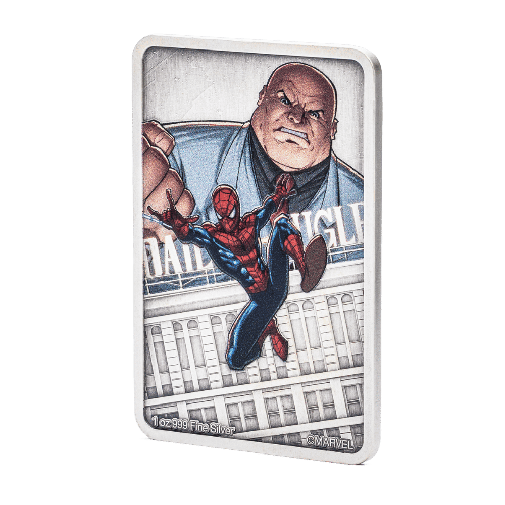 KINGPIN Spiderman Villains 1 Oz Silver Coin $2 Niue 2024 - PARTHAVA COIN