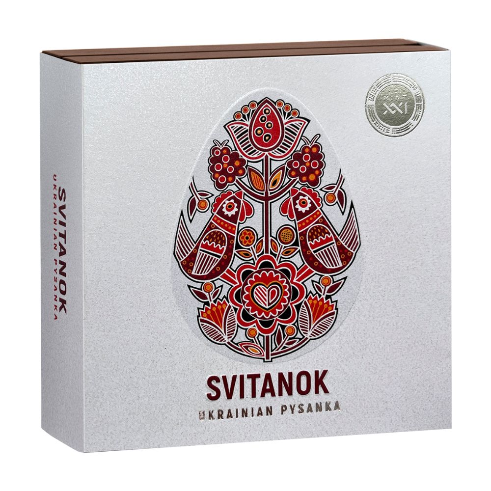 Svitanok Ukrainian Pysanka 1 Oz Silver Coin 2024 - PARTHAVA COIN