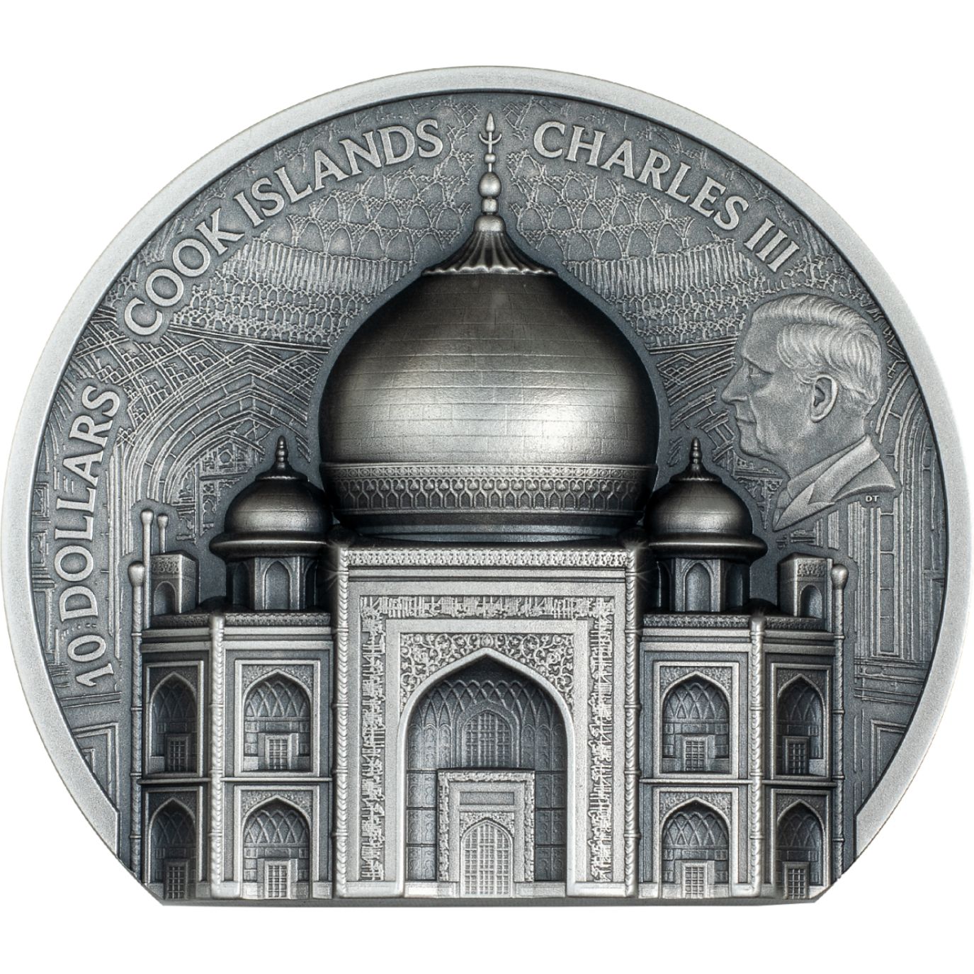 Taj Mahal Historical Monuments 2 Oz Silver Coin 2025 - PARTHAVA COIN