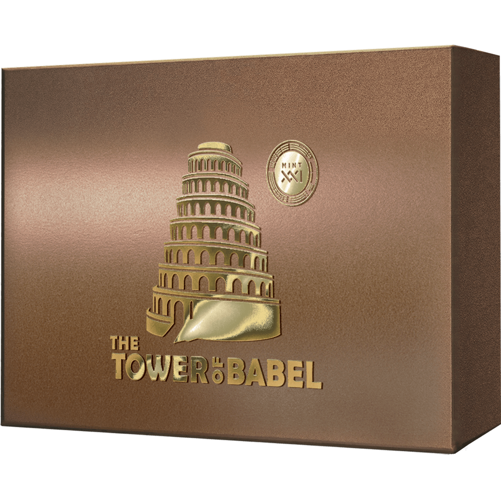 TOWER OF BABEL Fundamental Stories of the Bible 5 Oz Silver Coin $10 Tokelau 2022