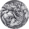 The Grand Hunting Circle of Life 1 Kg Kilo Silver Coin 2025 - PARTHAVA COIN