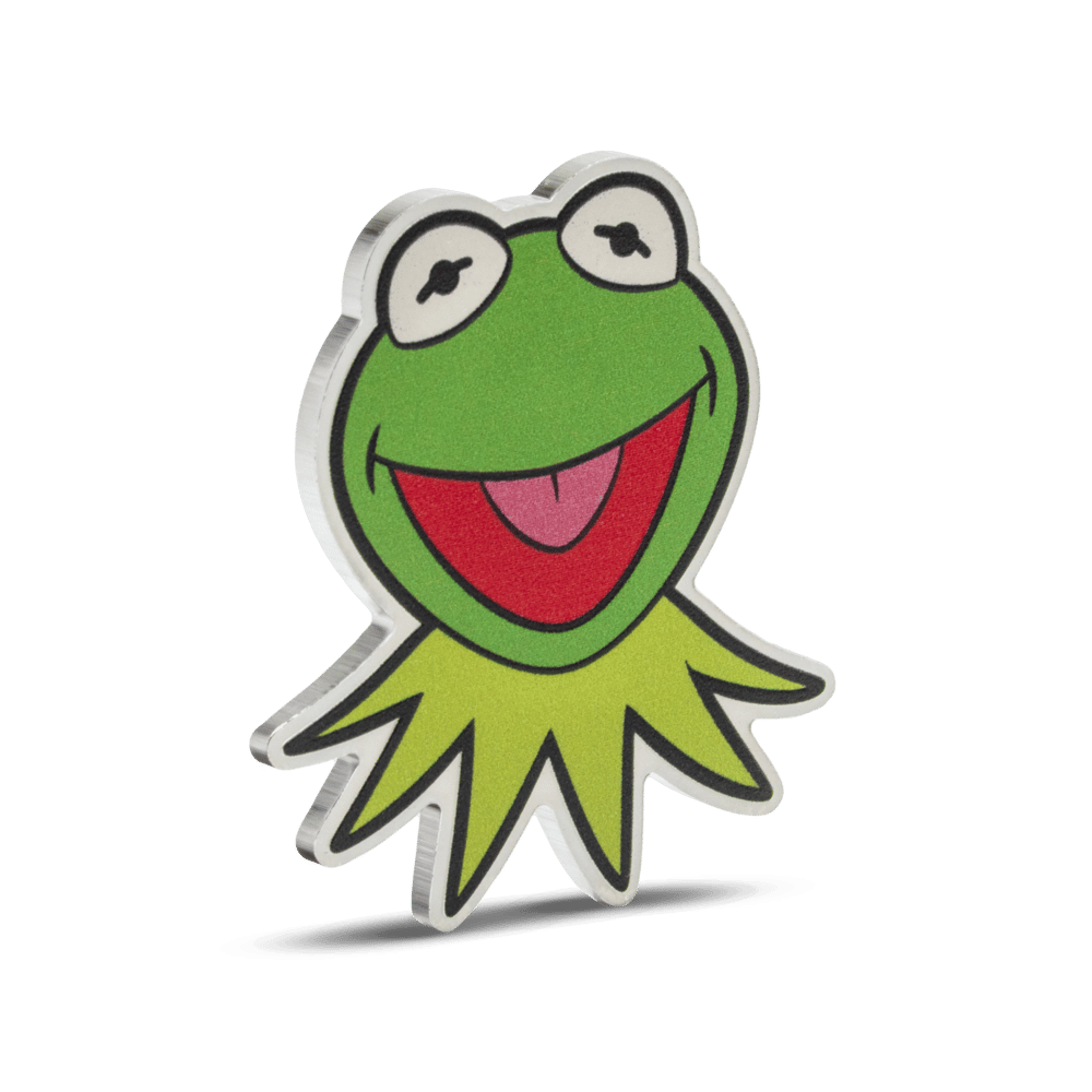 DISNEY THE MUPPETS Kermit The Frog 1 Oz Silver Coin $2 Niue 2025 - PARTHAVA COIN