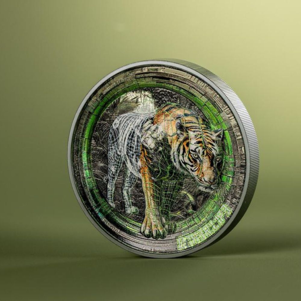 Tiger Other Life 3 Oz Silver Coin 2025 - PARTHAVA COIN