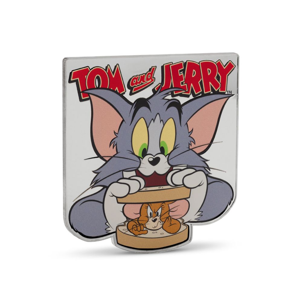 Tom and Jerry™ 85th Anniversary 5 Oz Silver Coin