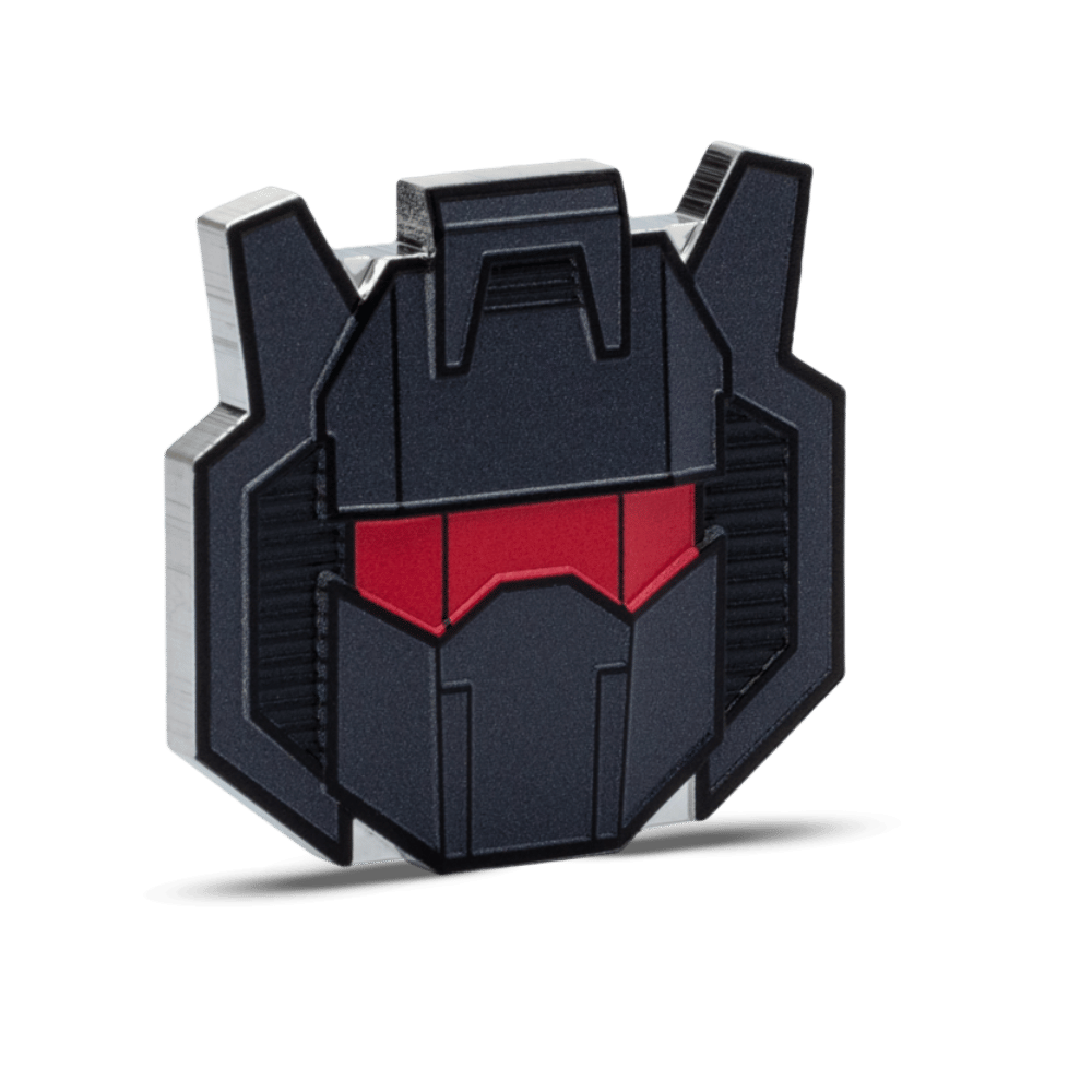 Transformers Heads Grimlock Silver Coin