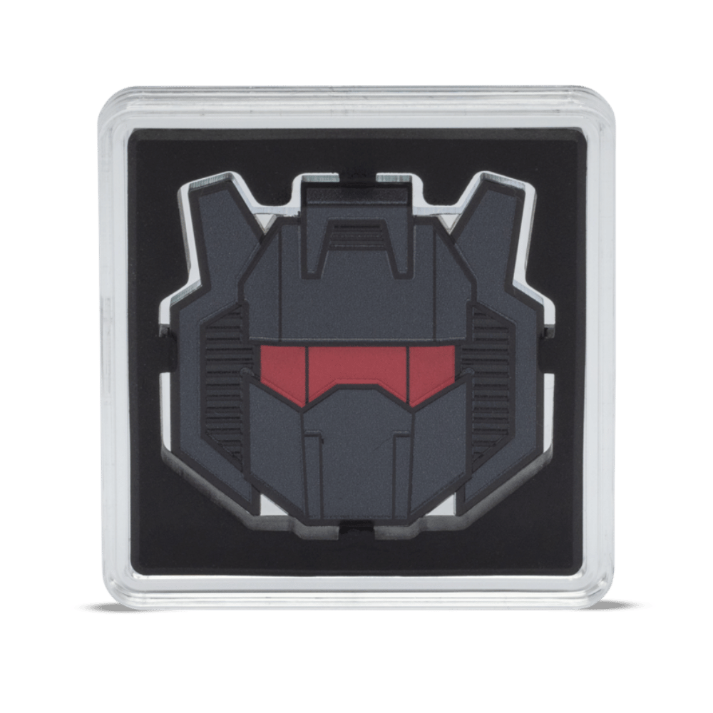 Transformers Heads Grimlock Silver Collectible Coin