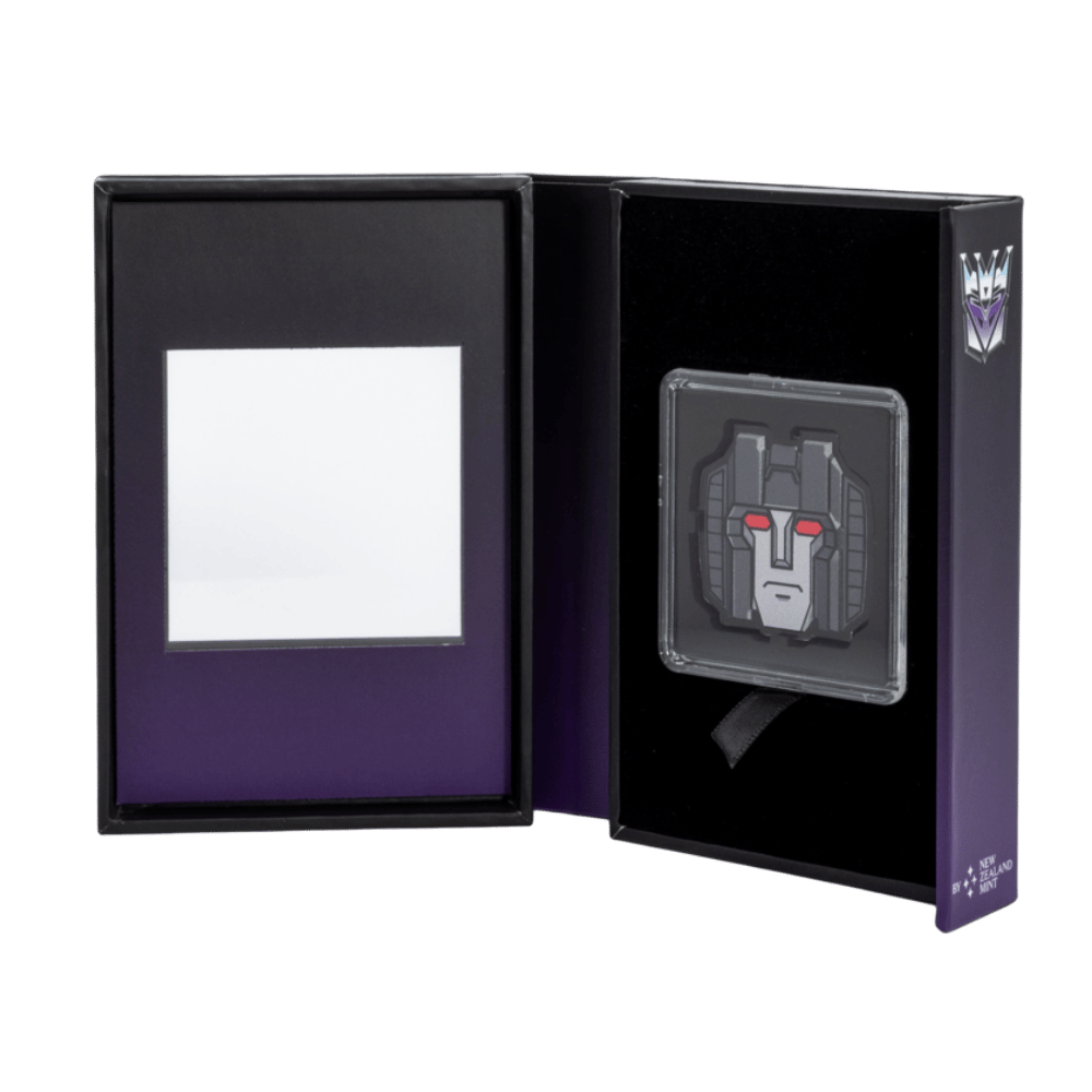 Transformers Heads Starscream Silver Collectible Coin