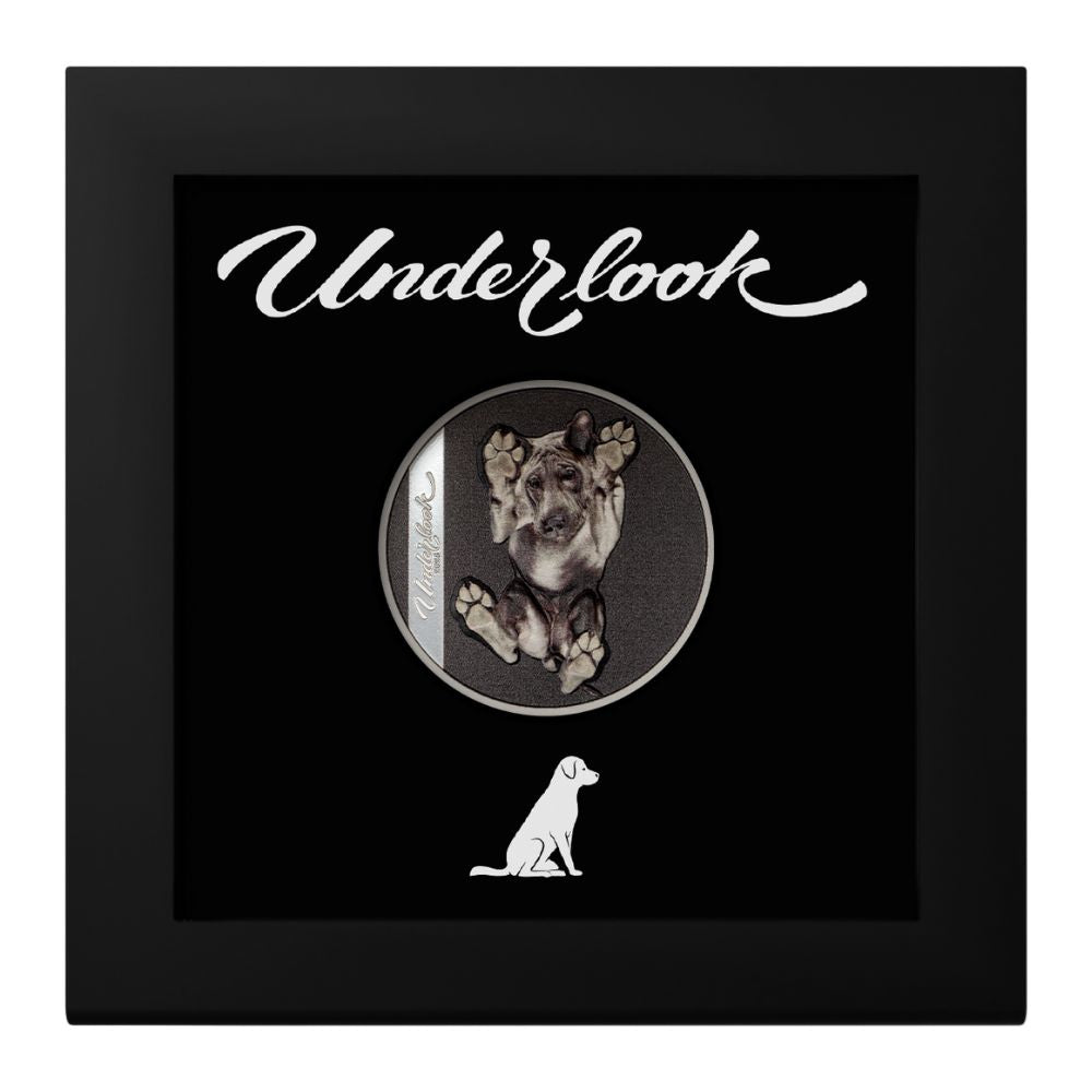 UNDER DOG Underlook 1 Oz Silver Coin $5 Cook Islands 2025 - PARTHAVA COIN