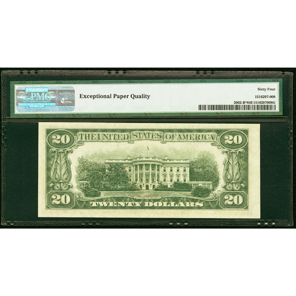 USA $20 1950C Federal Reserve Note New York ✯ Star PMG CU 64 EPQ