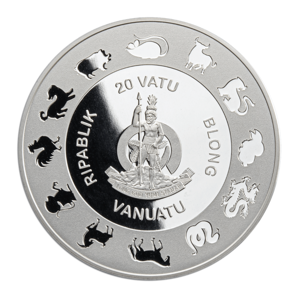 Year of the Horse 1 Oz Silver with Pearl 2026- PARTHAVA COIN