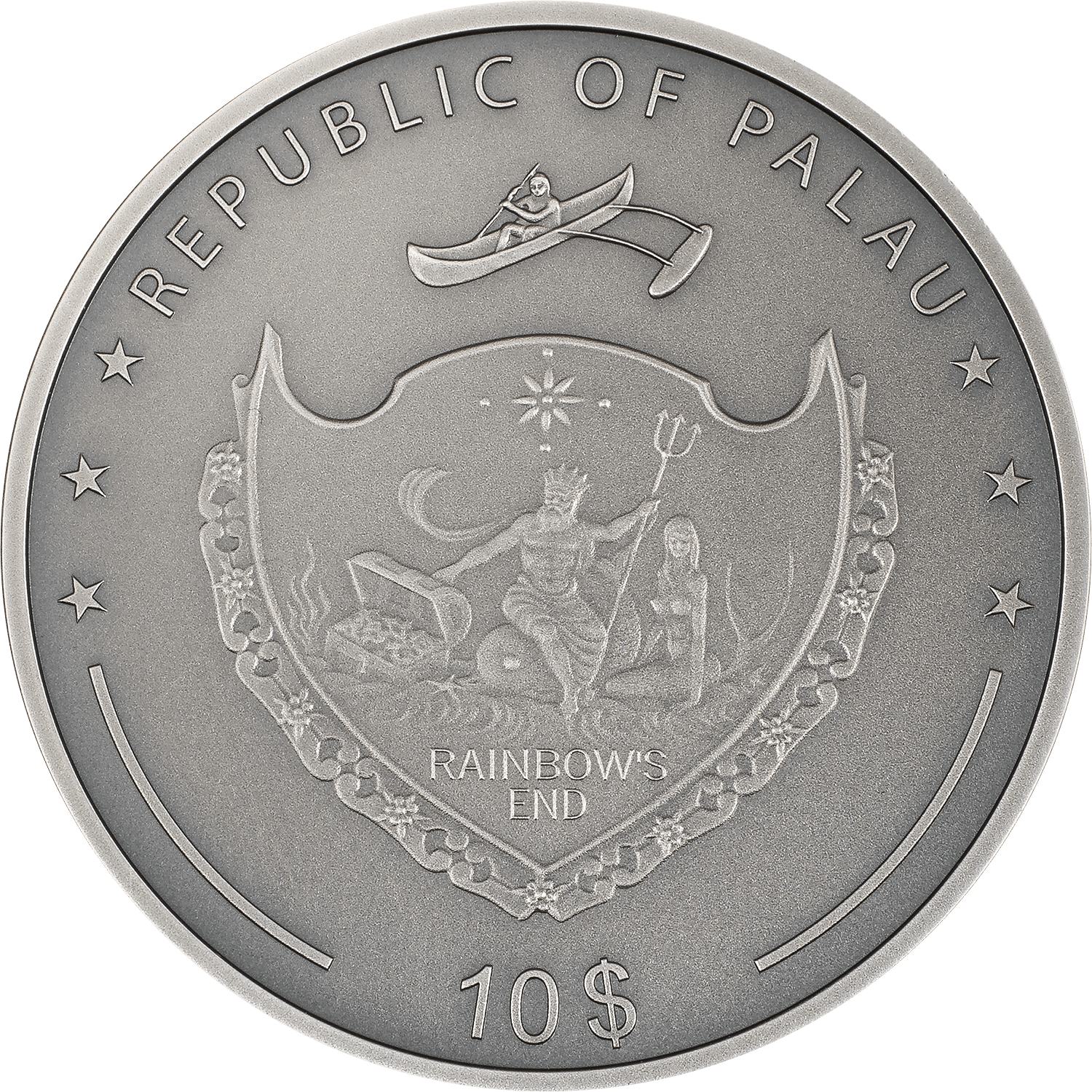 ADVENTURE Daydreamer 2 Oz Silver Coin $10 Palau 2023 - PARTHAVA COIN