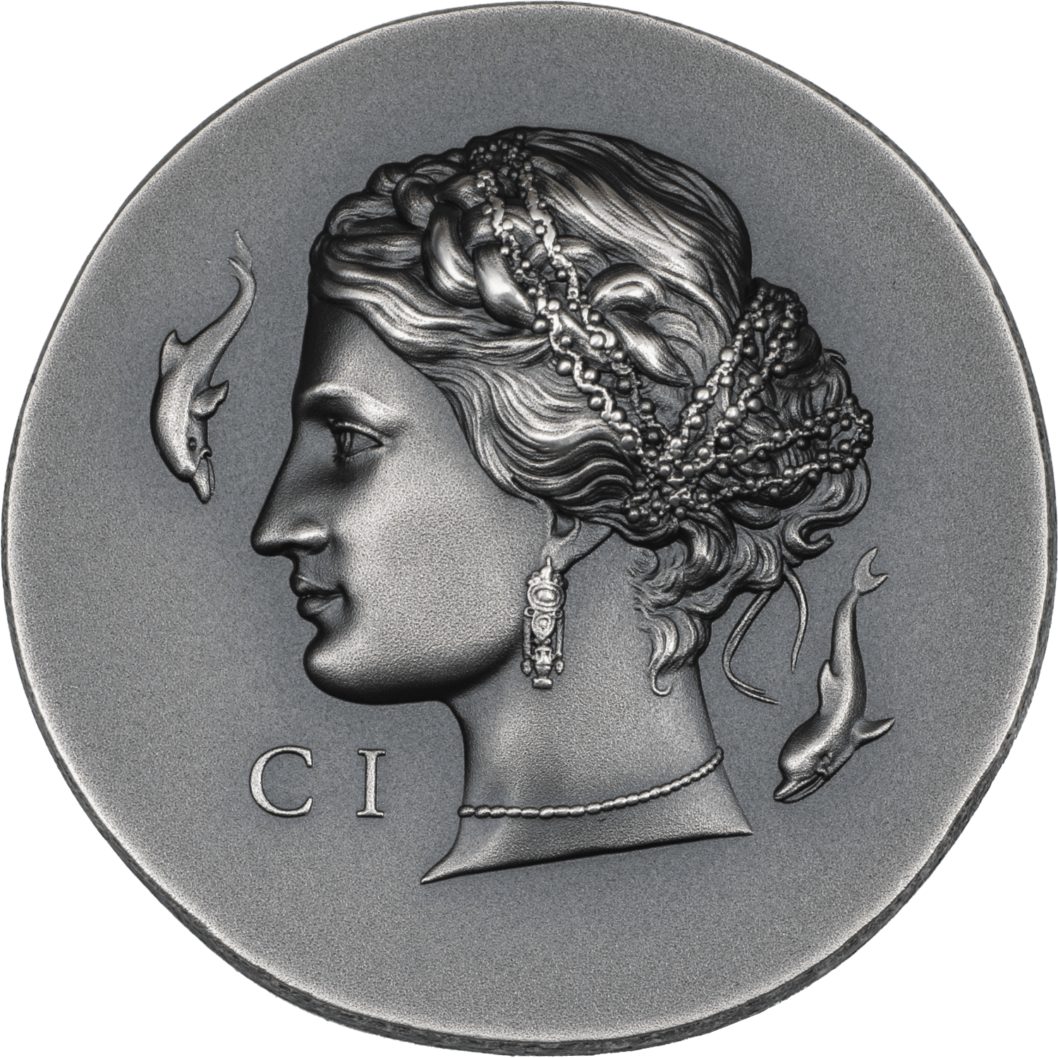 ARETHUSA 1 Oz Silver Coin $5 Cook Islands 2023 - PARTHAVA COIN