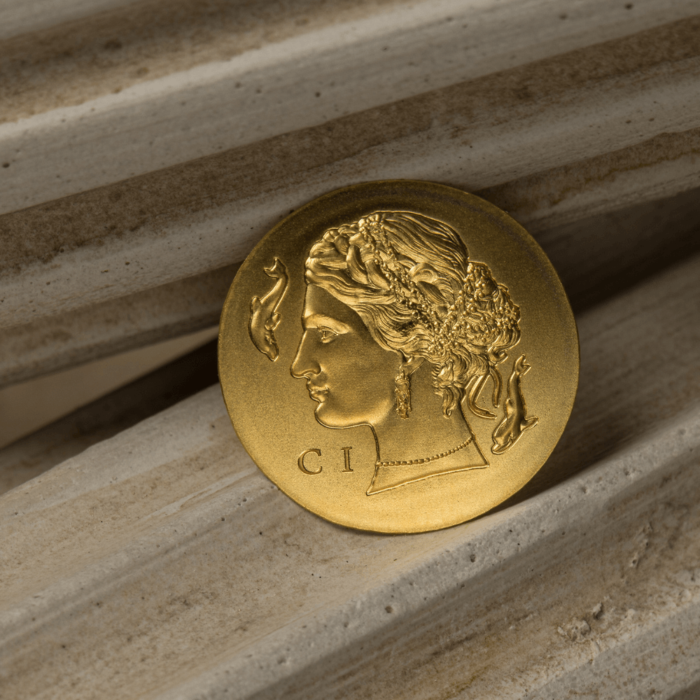 ARETHUSA Gold Coin $5 Cook Islands 2023 - PARTHAVA COIN