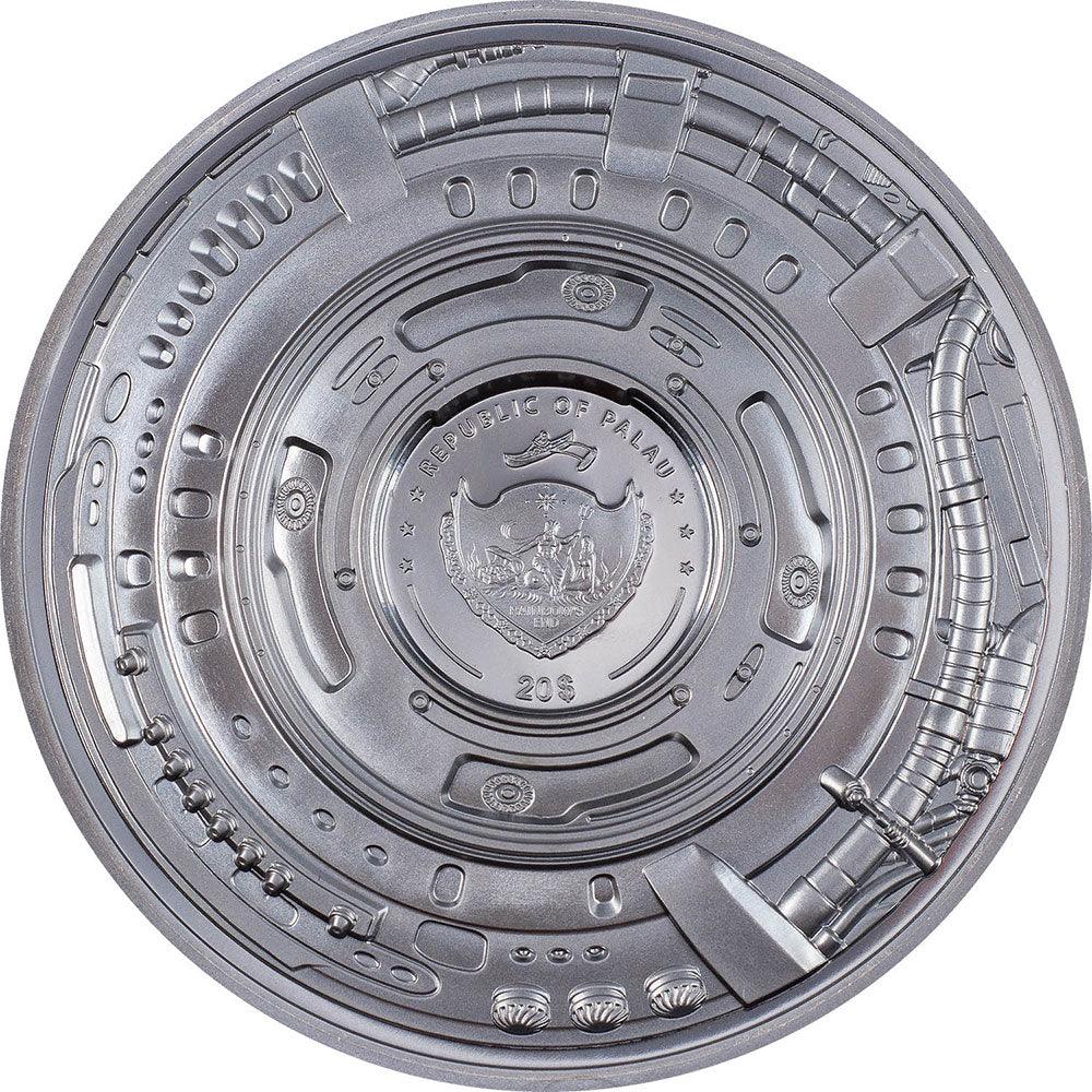 BABY Cyborg Revolution 3 Oz Silver Coin $20 Palau 2022 - PARTHAVA COIN