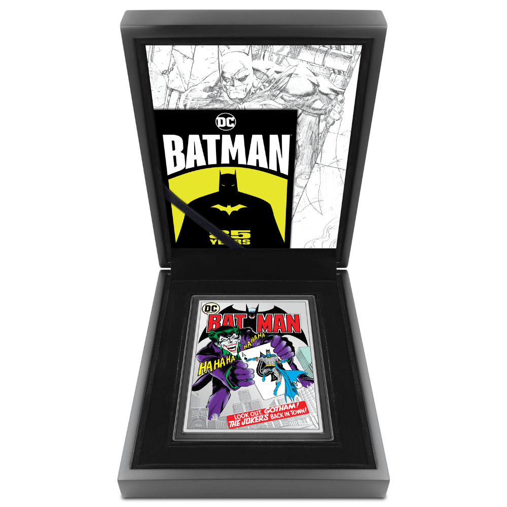 BATMAN COMIC 251 85th Anniversary 5 Oz Silver Coin $10 Niue 2024 - PARTHAVA COIN