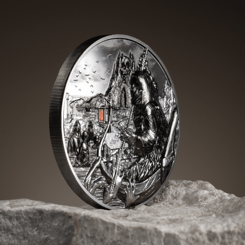 CHARON Ferryman of the Dead 3 Oz Silver Coin $20 Palau 2023 - PARTHAVA COIN