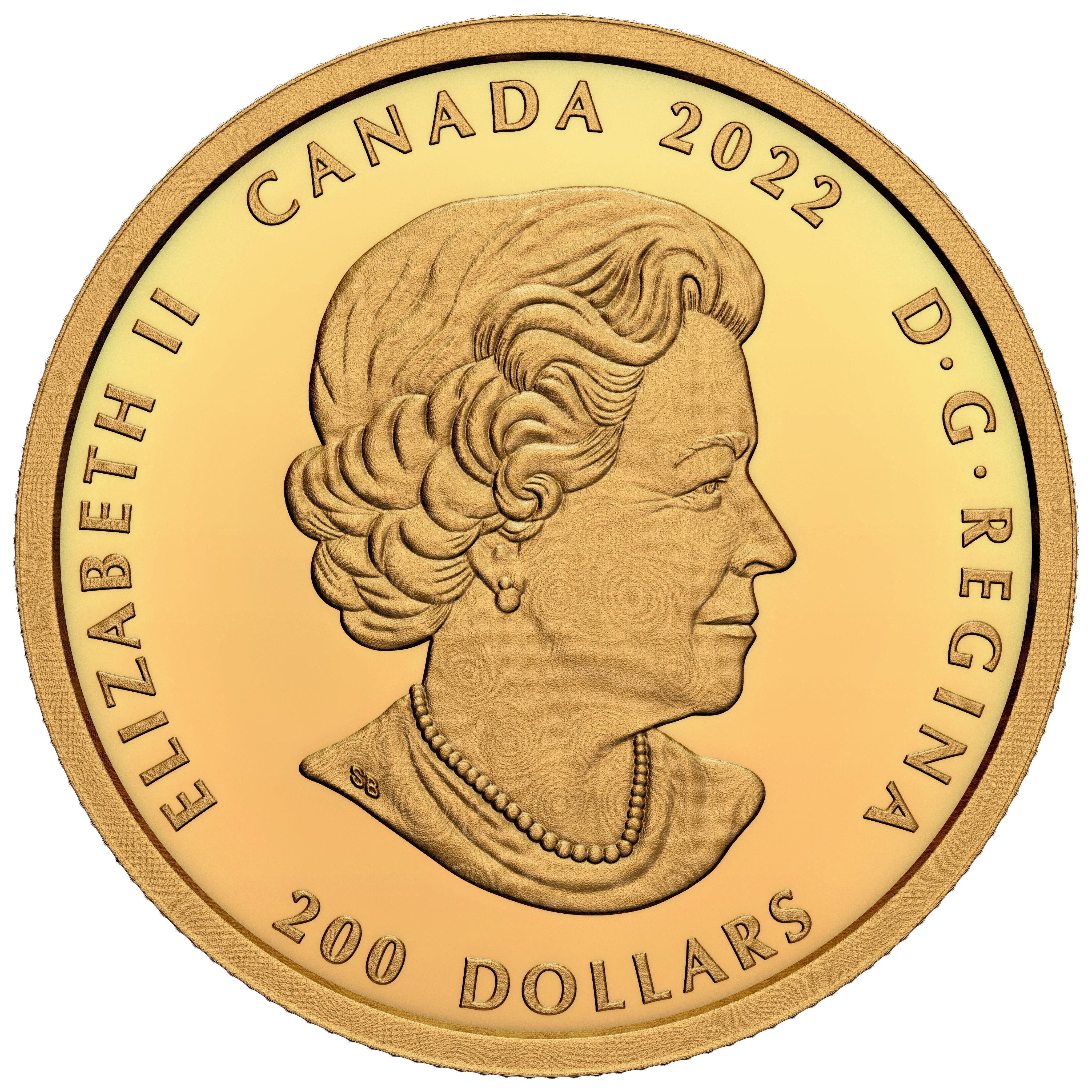 CULTURE AND TRADITIONS Celebrating Canada Diversity 1 Oz Gold Coin $200 Canada 2022 - PARTHAVA COIN
