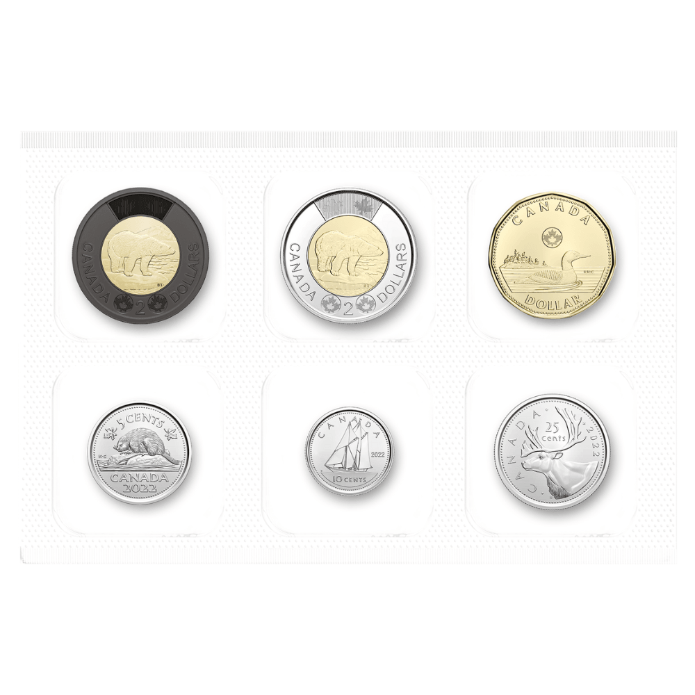 Dated Last Strikes Uncirculated Set 2022 Canada - PARTHAVA COIN