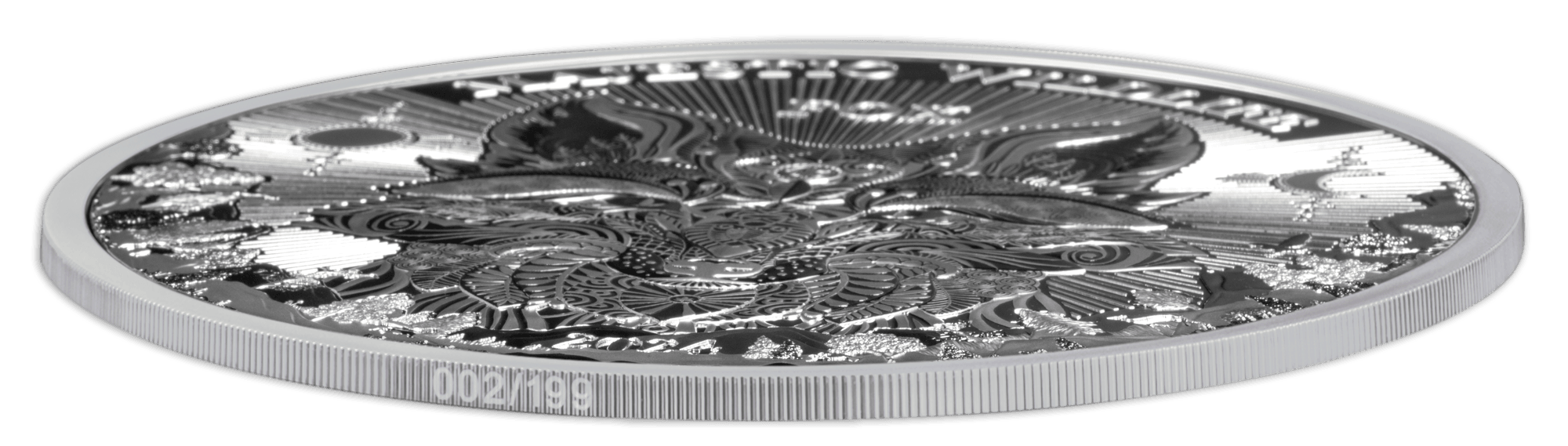 FOX Majestic Wildlife 1 Kg Kilo Silver Coin $25 Samoa 2024 - PARTHAVA COIN
