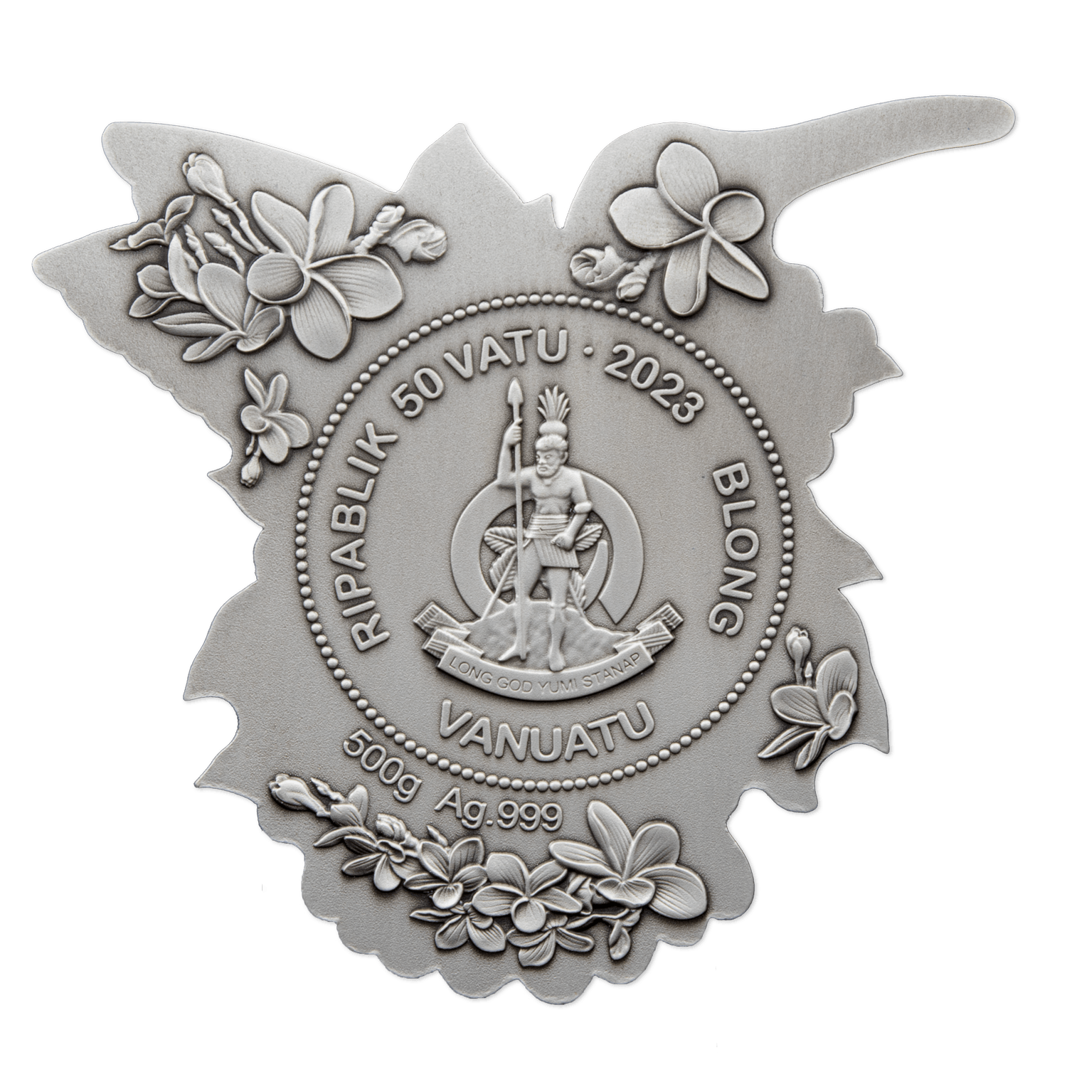 HUMMINGBIRD Silver Coin 50 Vatu Vanuatu 2023 - PARTHAVA COIN