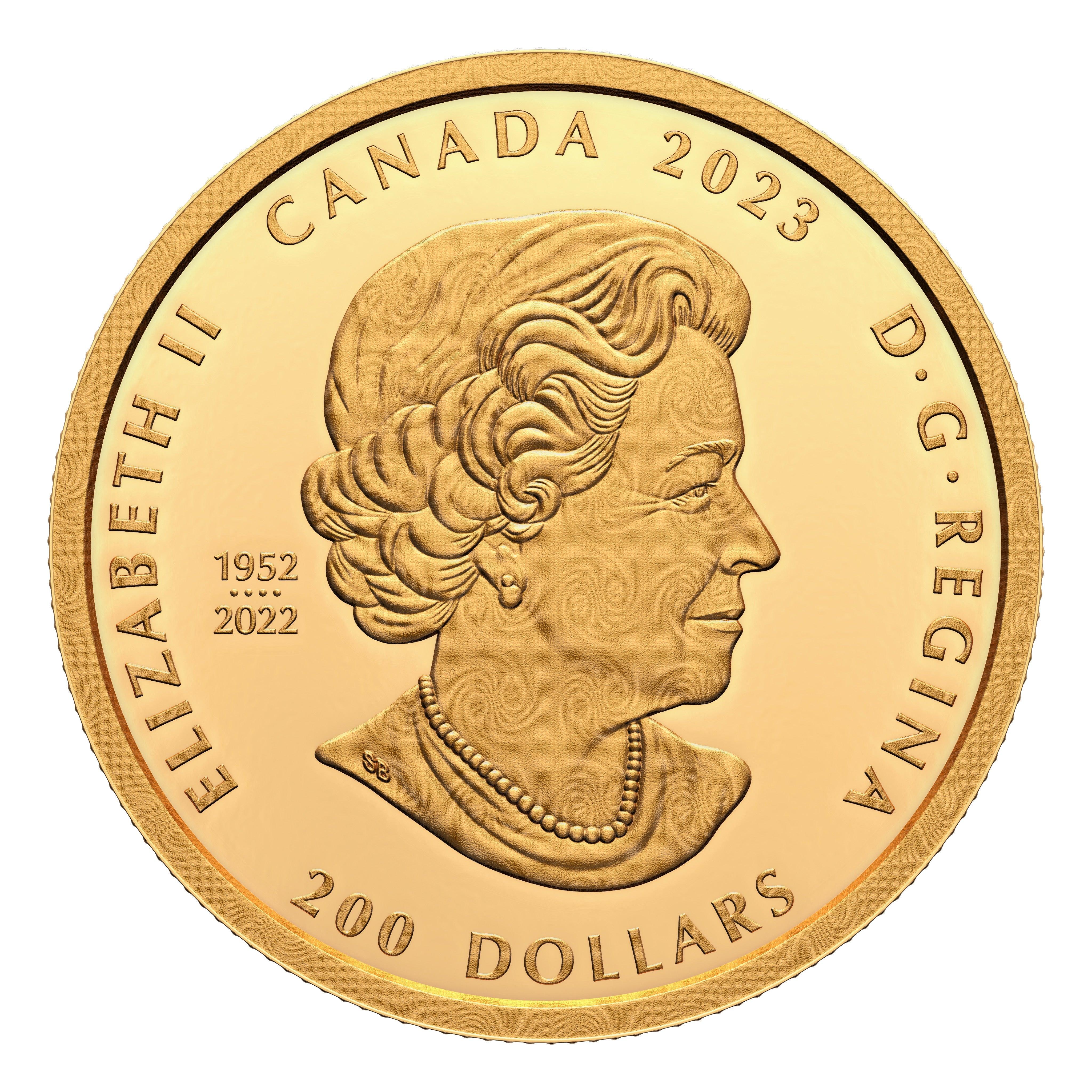KNOWLEDGE AND INTERCONNECTION Celebrating Canada Diversity 1 Oz Gold Coin $200 Canada 2023 - PARTHAVA COIN