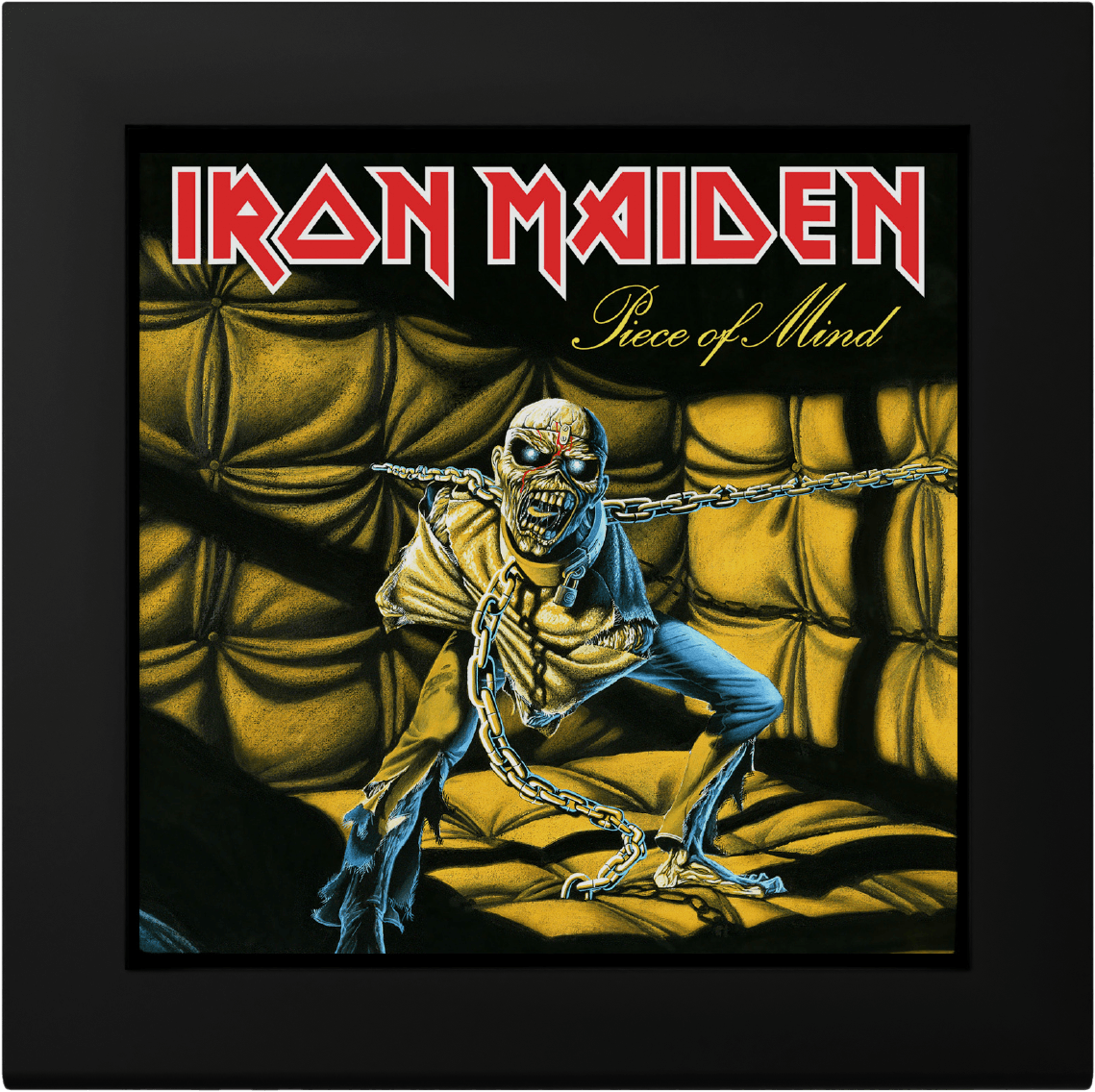 PIECE OF MIND Iron Maiden 2 Oz Silver Coin $10 Cook Islands 2023 - PARTHAVA COIN