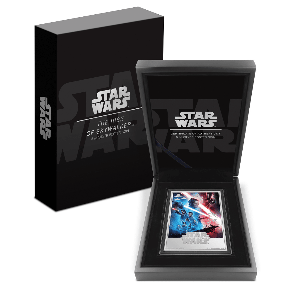 RISE OF SKYWALKER Star Wars™ 5 Oz Silver Coin $10 Niue 2024 - PARTHAVA COIN