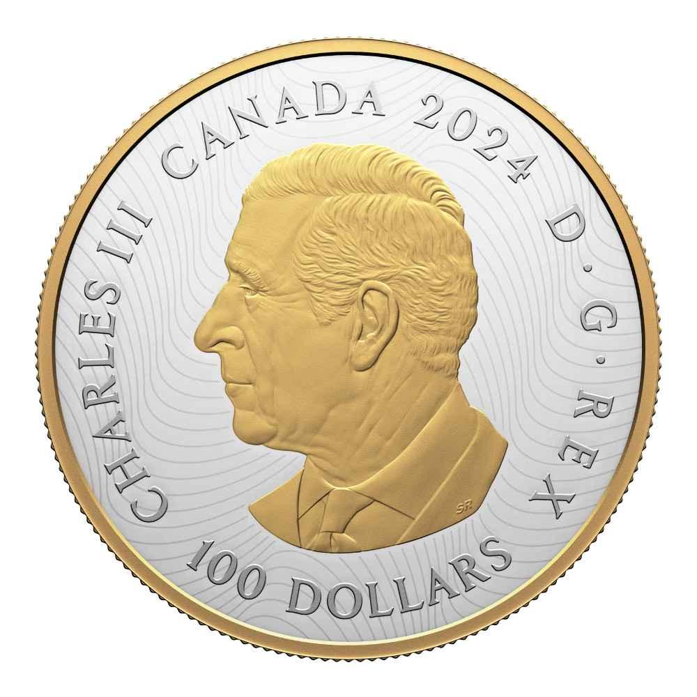 THE CYCLE OF LIFE 2 Oz Pure Silver Coin $100 Canada 2024 - PARTHAVA COIN