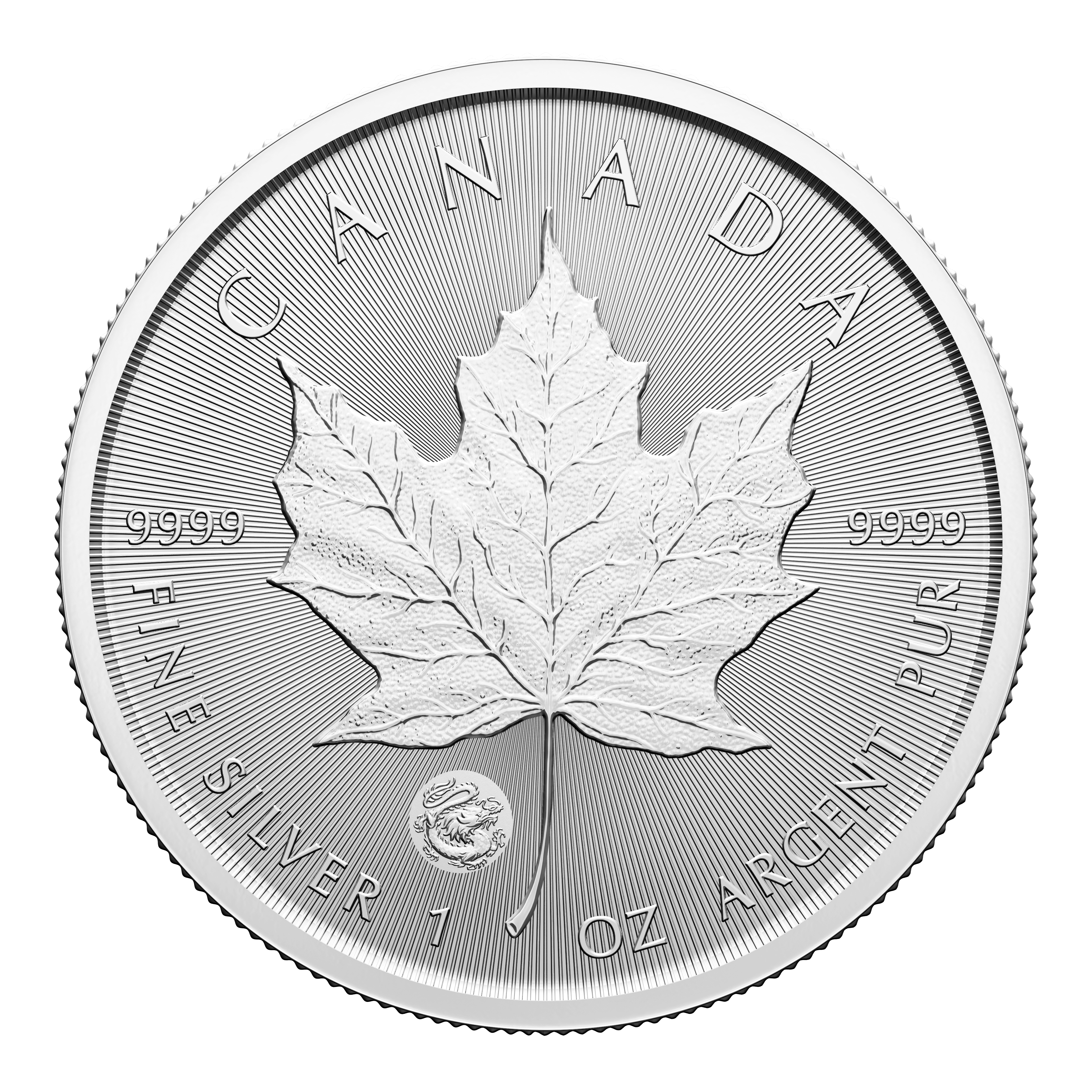 TREASURED SILVER MAPLE LEAF FIRST STRIKES Year of the Dragon Privy Mark (Premium Bullion) - PARTHAVA COIN