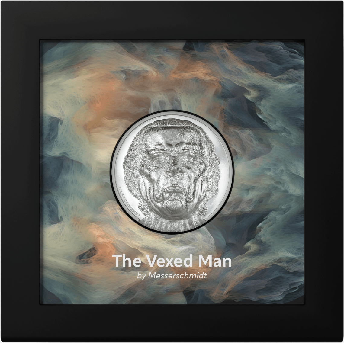 VEXED MAN Striking Heads 2 Oz Silver Coin $10 Cook Islands 2023 - PARTHAVA COIN